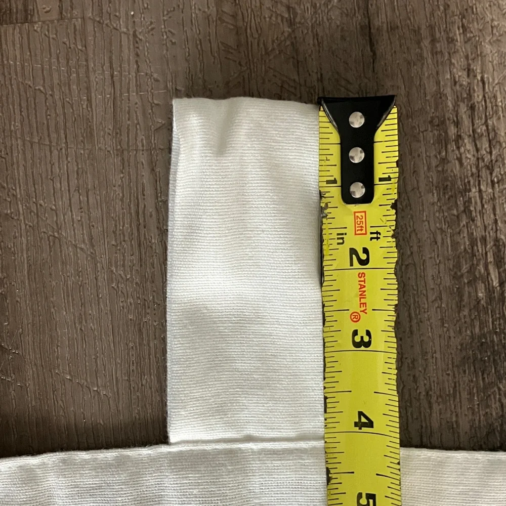 IKEA 55x98 White Curtain Panels Set of two Lenda
